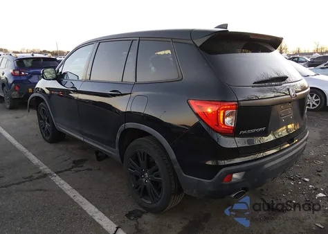 2019 Honda Passport Sport из США, поврежденный, VIN 5FNYF8H28KB026078